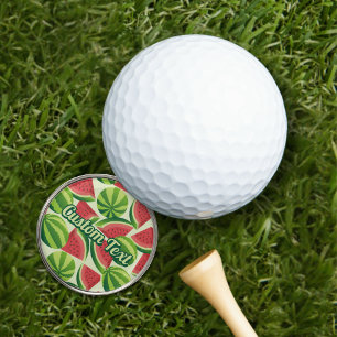Watermelon Golf Ball Marker