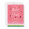 Watermelon Gradient Modern Baby Shower