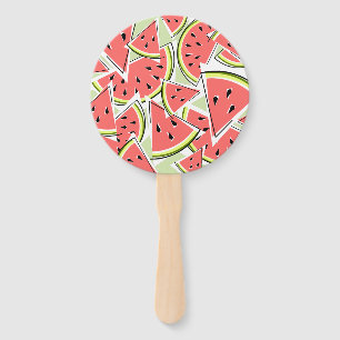 Watermelon Green Hand Fan