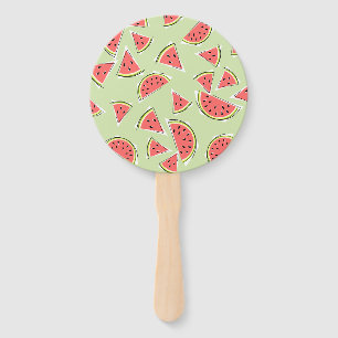 Watermelon Green Multi Hand Fan