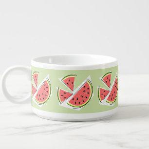 Watermelon Green Pieces Bowl
