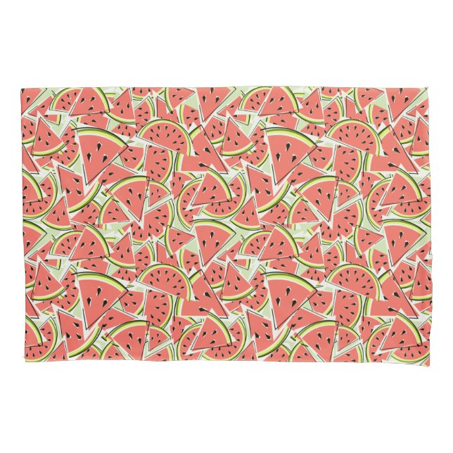 Watermelon Green Pillow Case (Front)
