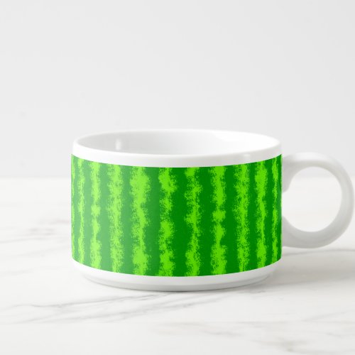 Watermelon Green Rind Summer Fruit Pattern Bowl