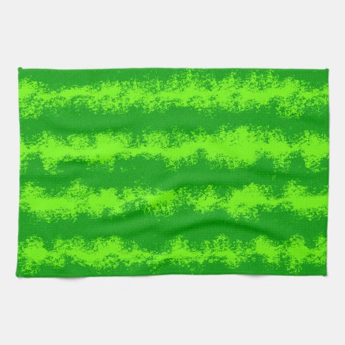 Watermelon Green Rind Summer Fruit Pattern Towel