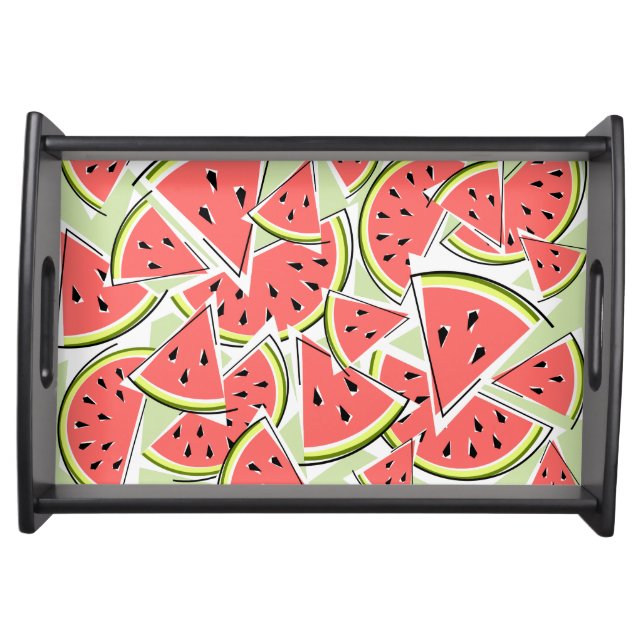 Watermelon Green Serving Tray (Front)
