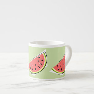 Watermelon Green Slice Espresso Cup