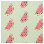 Watermelon Green Slice small Fabric