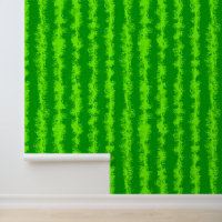 Watermelon Green Summer Fruit Rind Pattern