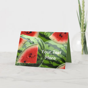 Watermelon Greeting Card 2