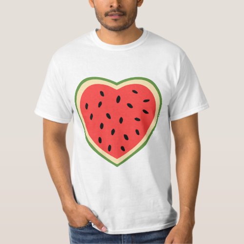 Watermelon Heart T_Shirt