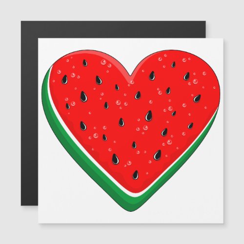 Watermelon Heart Valentines Day Free Palestine