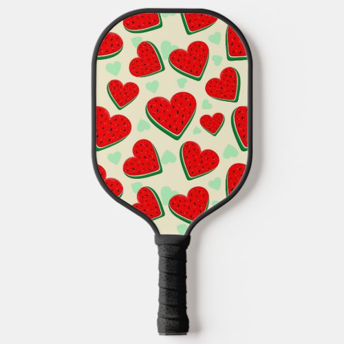 Watermelon Heart Valentines Day Free Palestine Pickleball Paddle