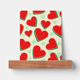 Watermelon Heart Valentine's Day Free Palestine Picture Ledge