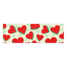 Watermelon Heart Valentine&#39;s Day Free Palestine Ruler