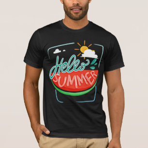 Watermelon Hello Summer T-Shirt