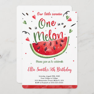 Watermelon Invitation