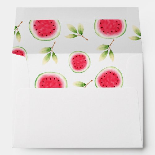 Watermelon Invitation Envelopes