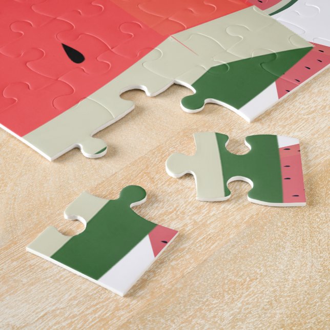 Watermelon Jigsaw Puzzle (Side)