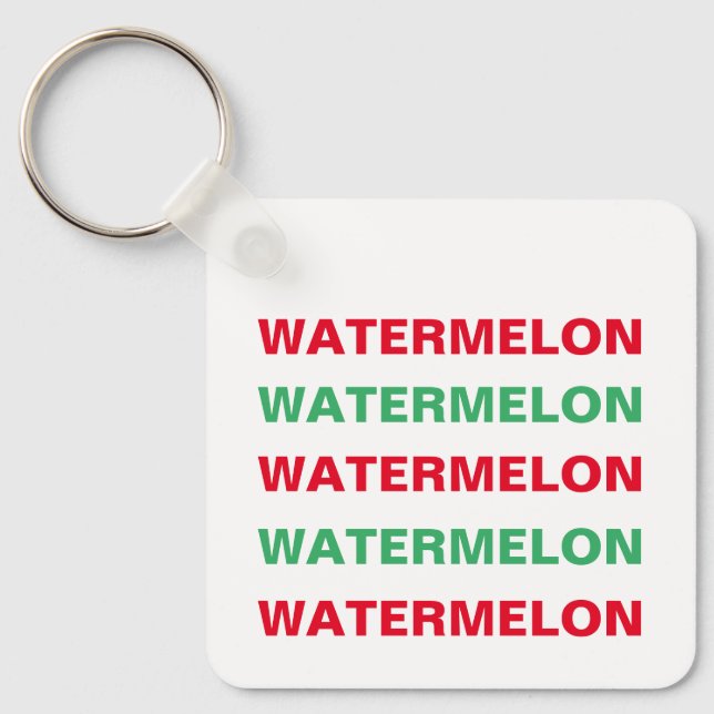 Watermelon  keychain (Front)
