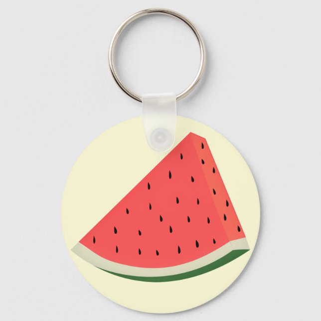 Watermelon Keychain - Your Colors (Front)