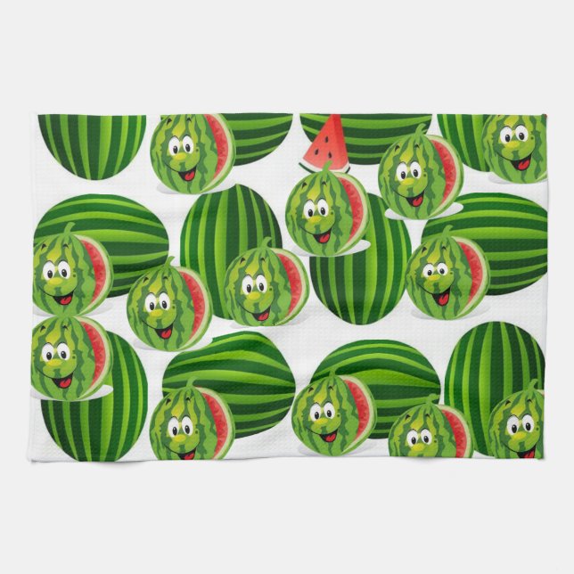watermelon kitchen hand towel (Horizontal)