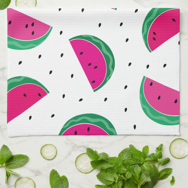 Watermelon. Kitchen Towel (Folded)