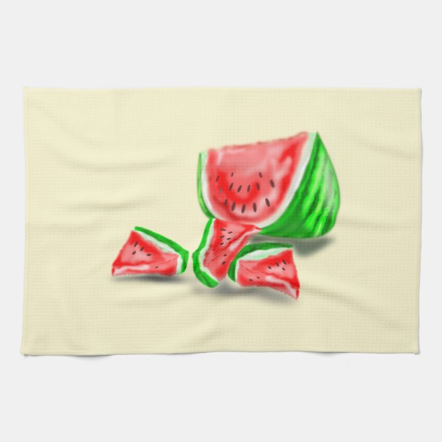 Watermelon Kitchen Towel - Your Colors (Horizontal)