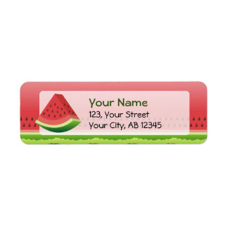 Watermelon Label
