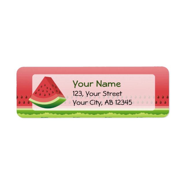 Watermelon Label (Front)