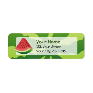 Watermelon Label