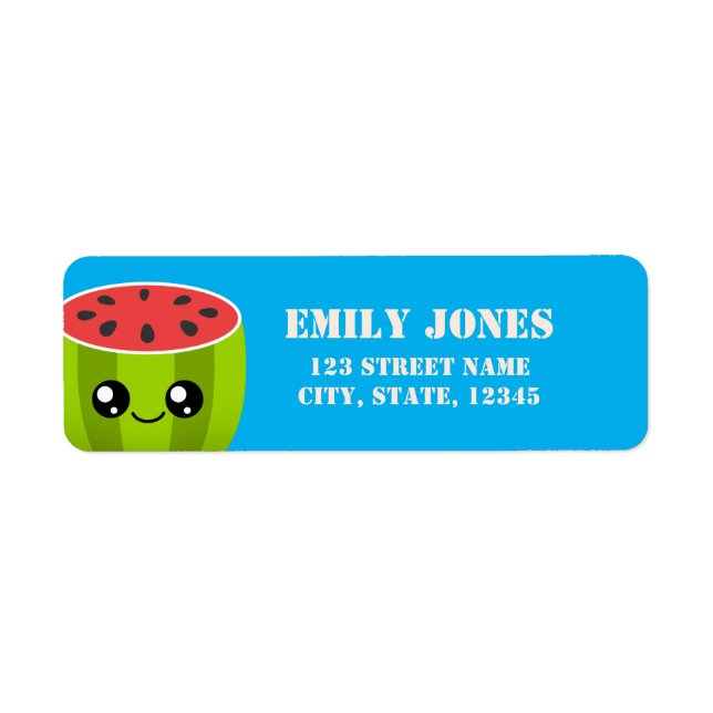 Watermelon Label (Front)