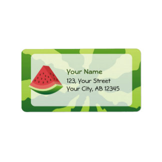 Watermelon Label