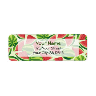 Watermelon Label