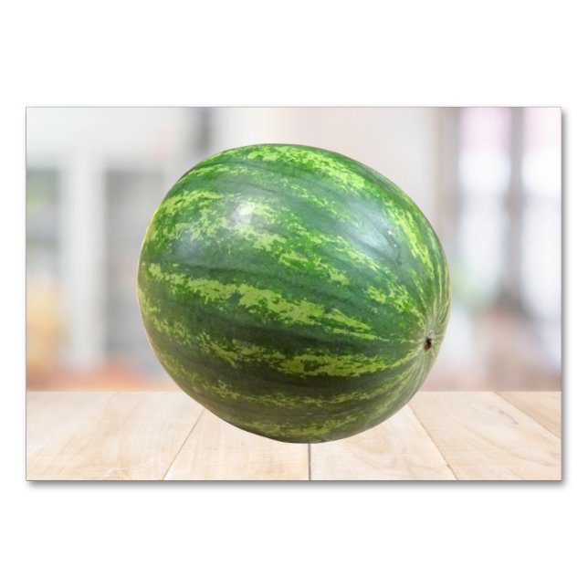 Watermelon Labeling Flashcard | Picture Card (Front)