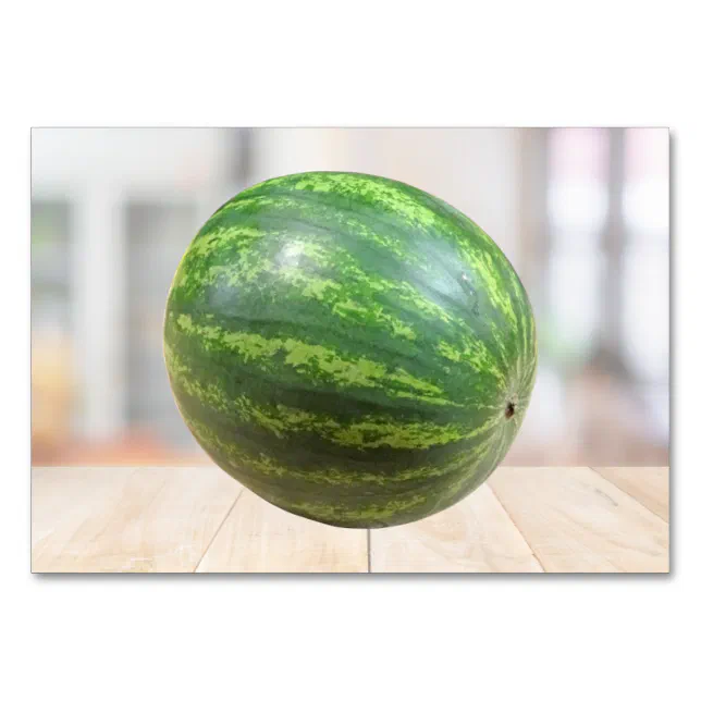 Watermelon Raster Flashcard Watermelon Labeling Flashcard | Picture Card | Zazzle