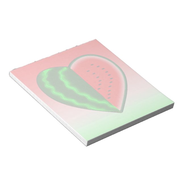 Watermelon Love Notepad (Angled)