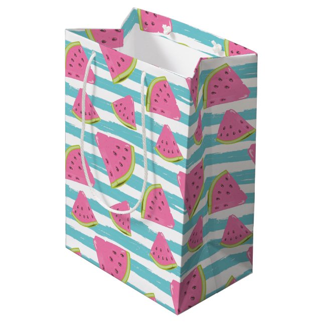 Watermelon Medium Gift Bag (Back Angled)