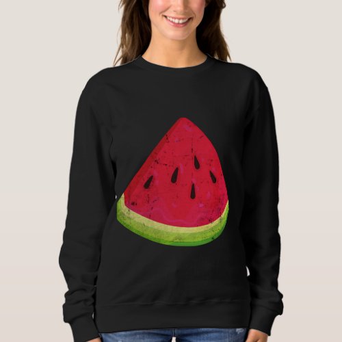 Watermelon Melon Lovers Summer Fruits Hawaii Tropi Sweatshirt