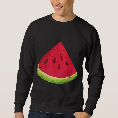 Watermelon Melon Lovers Summer Fruits Hawaii Tropi Sweatshirt