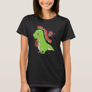 Watermelon Melonsaurus Dinosaur Watermelon T-Shirt