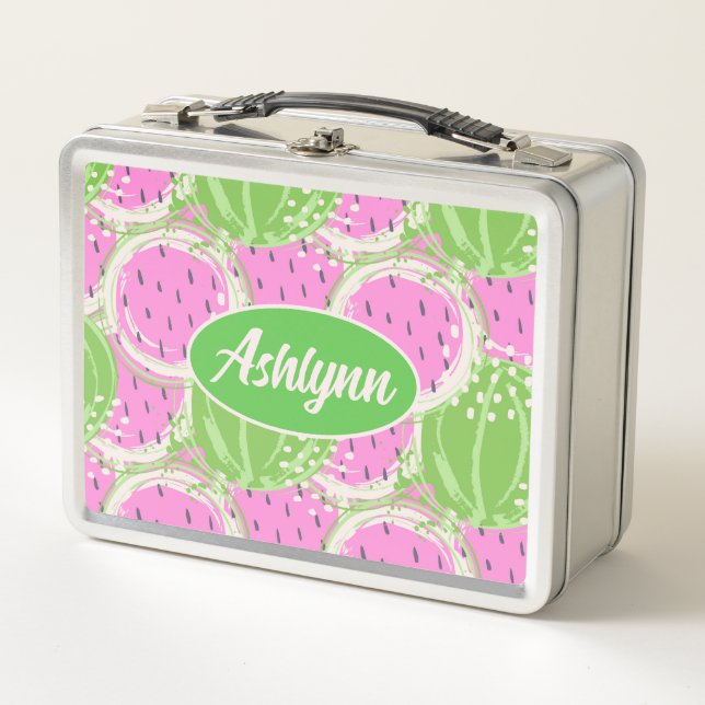 Watermelon Metal Lunch Box (Front)