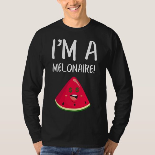 Watermelon Millionaire Melonaire T_Shirt