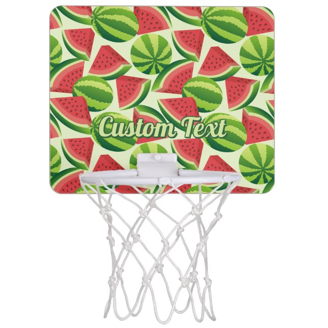 Watermelon Mini Basketball Hoop (Front)