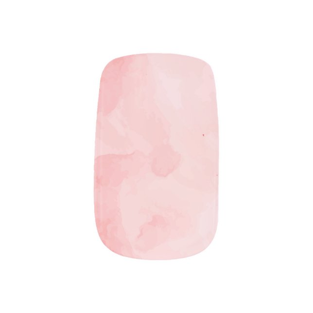 Watermelon Minx Nail Art (Left Thumb)