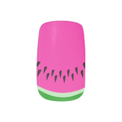 Watermelon Minx Nail Art