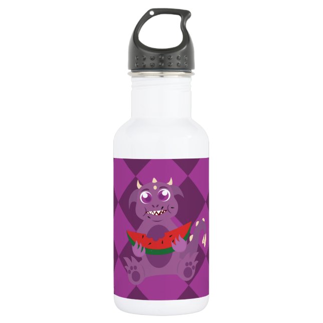 Watermelon Monster Water Bottle (Front)