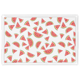 Watermelon Multi acrylic tray rectangle