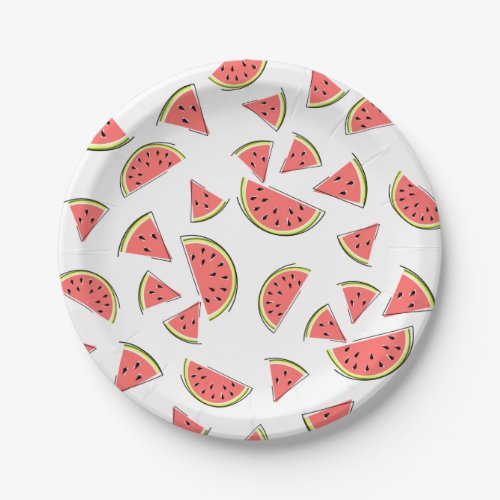 Watermelon Multi paper plates
