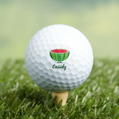 Watermelon Name Food Golf Balls