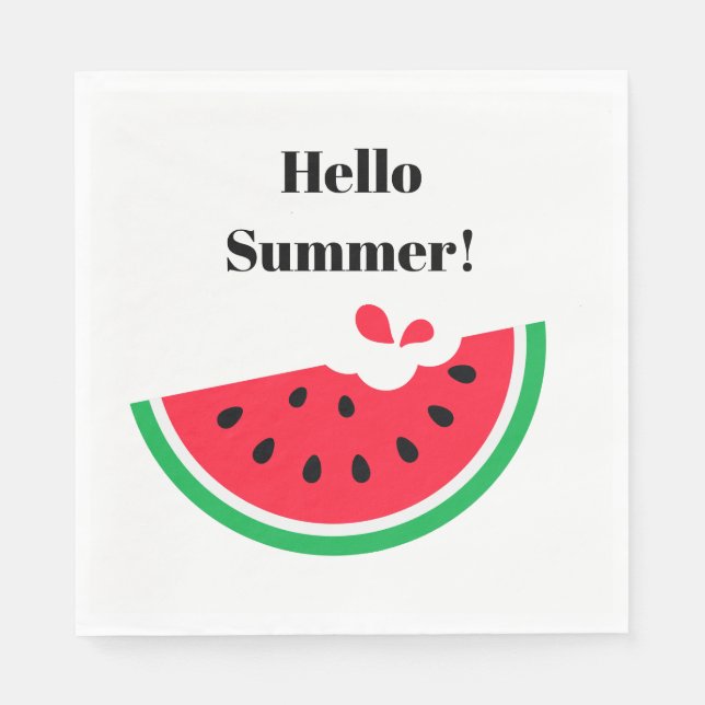 Watermelon Napkins (Front)